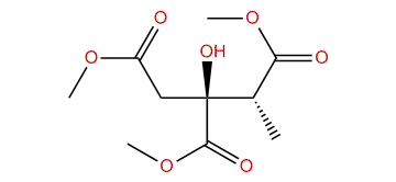 Trimethyl (2R,3S)-methylcitrate